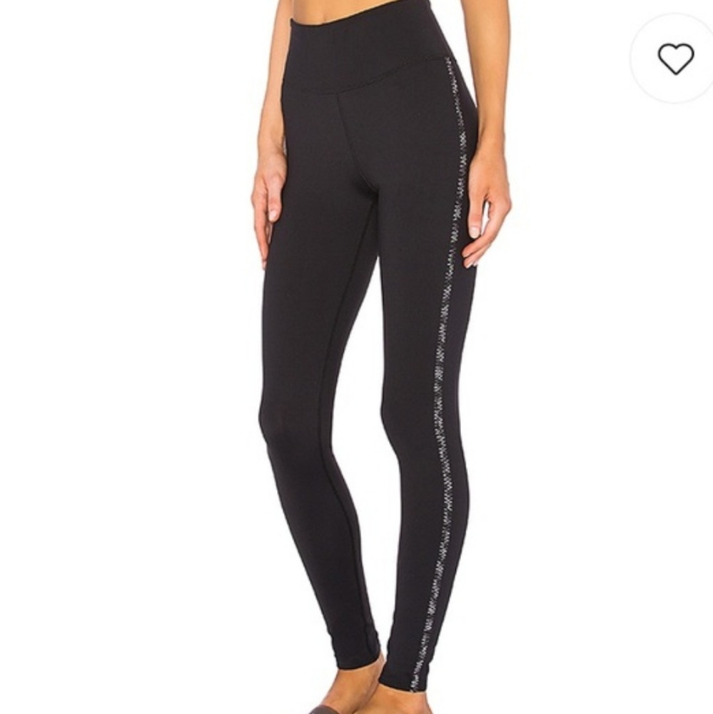 Free People Black High Waisted Leggings